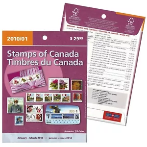 Canada Quarterly Pack January-March 2010, Stamps of Canada Prepack, Sealed - Picture 1 of 1