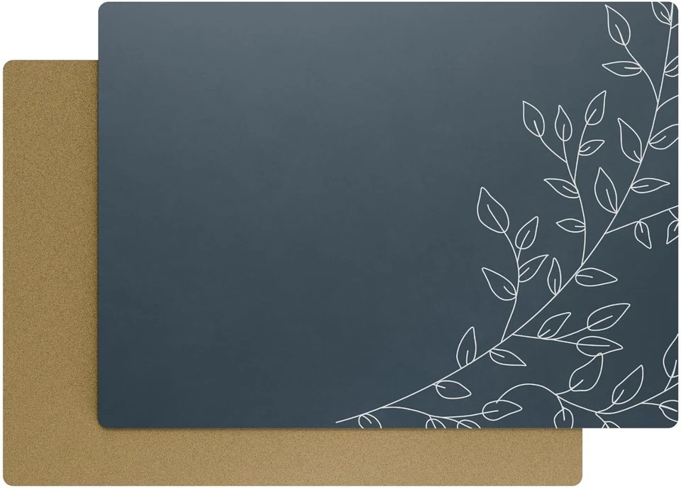 Royalty Art Boho 4 Pc Placemats - Non-Slip, Cork Backed, Heat Resistant, Floral - Image 1 of 1