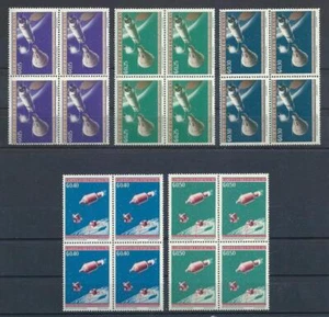 Paraguay 1964 Sc# 806-10 Space Gemini Apollo & Lunar moduls blocks 4 MNH - Picture 1 of 1
