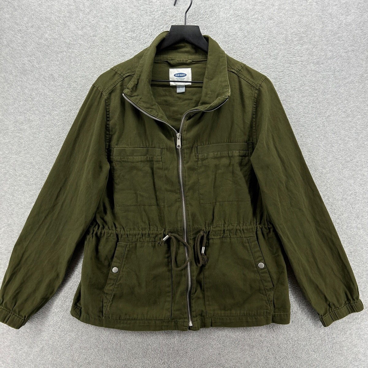 OLD NAVY ミリタリージャケット S オリーブグリーン 新品未使用 Old Navy Military Jacket Green Coats, Jackets & Vests for