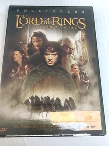 The Lord of the Rings Fellowship of the Ring DVD 2 Disc Set Ships With Tracking - Imagen 1 de 2