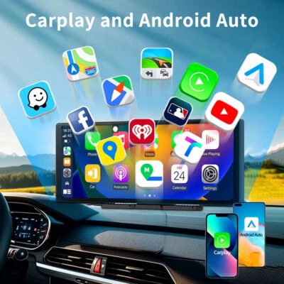 10,26 Auto MP5 Dash Cam Wireless Carplay Android iOS Radio Navigationsgerät WiFi - Bild 1 von 4