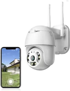 Telecamera IP CAM Motorizzata Per Esterno IP66 WI-FI FULL HD 1080P Wireless PTZ - Foto 1 di 8