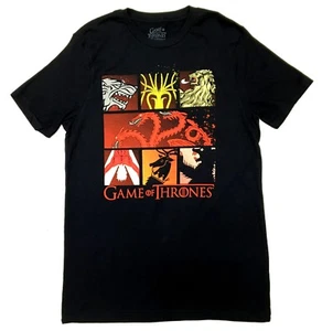 Game Of Thrones STARK TARGARYEN LANNISTER HOUSE SIGILS T-Shirt NWT S-3XL - Picture 1 of 1