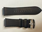 OEM Renato Beast Limited Edition Black Leather Watch Band Strap New 20mm