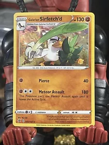 Galarian Sirfetch'd 095/192 Swsh02: Rebel Clash Reverse Holo - Picture 1 of 6