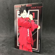 Haikyuu TETSURO KUROO No.08 Japanese Collectable Metallic Card Anime
