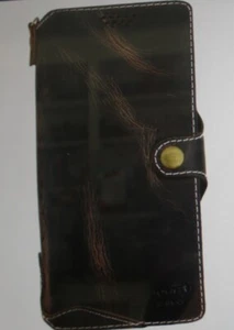 Brand New Genuine Leather Wallet Cover for Pixel 6 Pro-5G, Handmade Oil Leather - Picture 1 of 9
