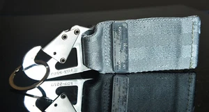 Lauda B767 Schlüsselanhänger by FlapsFive Safety Belt  - original Aviation ! - Bild 1 von 3