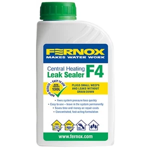 Fernox F4 Leckversiegelung 500ml Rohrarbeitsdichtung Fußboden & Zentralheizungen. - Bild 1 von 9