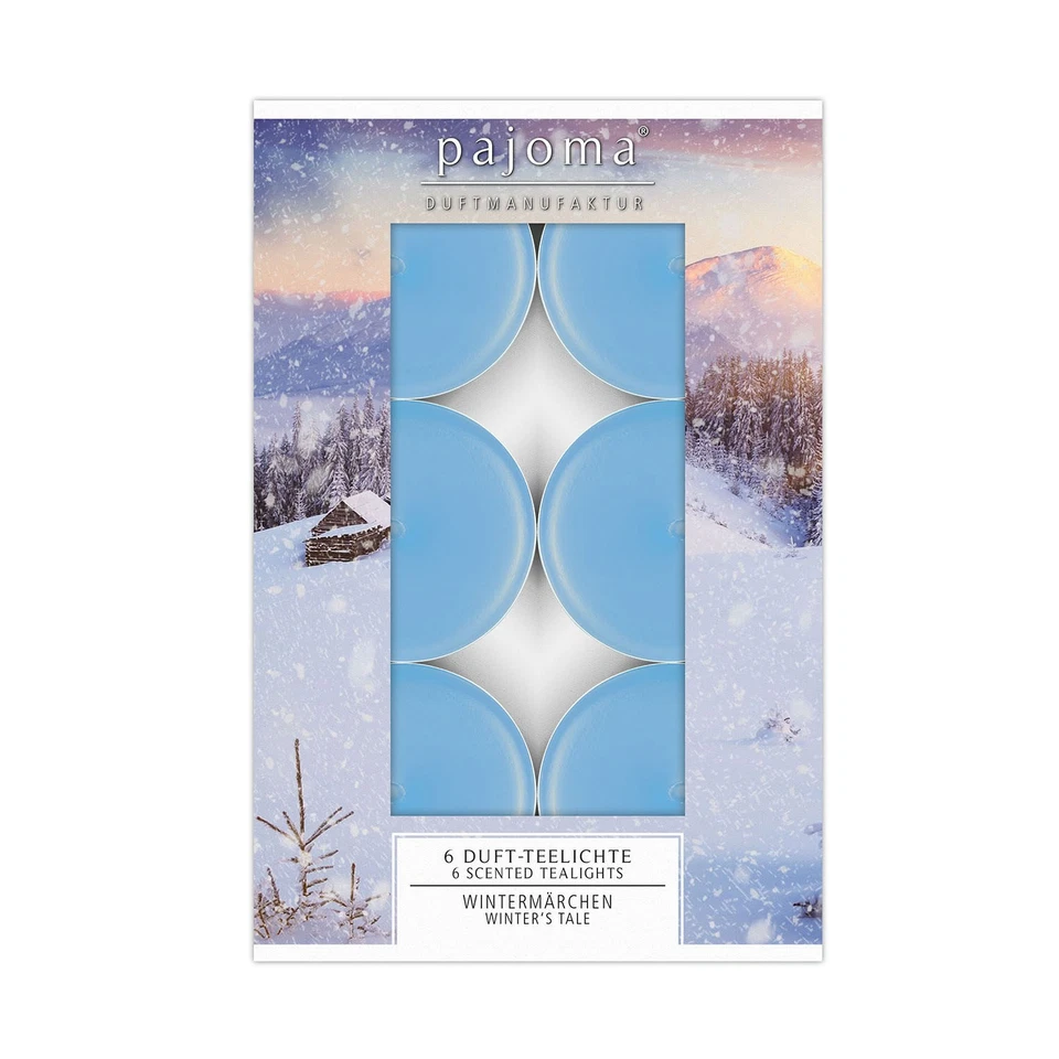 pajoma® Duft-Teelichter Sets | 26 Düfte | 4 Std Brenndauer Deko Kerze Duftkerzen - Bild 1 von 4