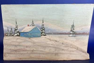 Rosaire Audet Wood Carver Painter - Quebec Folk Artist - Image 1 of 4