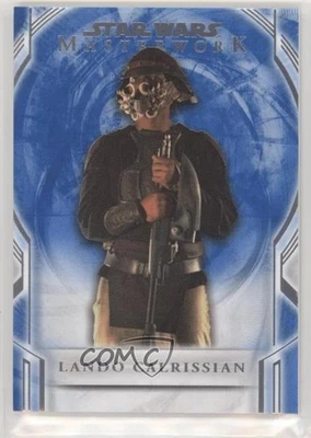 2018 Topps Star Wars Masterwork Blue Lando Calrissian #34 4et - Image 1 of 3