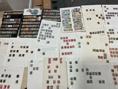 Japan Stamps 1800s on from dif collections leaves cards ad50 - image 1 of 4