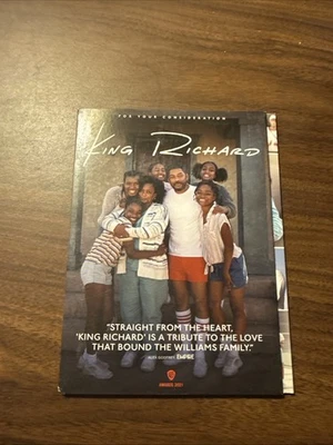 King Richard FYC DVD drama Father Of tennis superstars Venus &Serena Williams F2 - Image 1 of 3