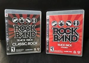 Lote de Pack de Pistas Rock Band: Rock Clásico y Volumen 2 Sony PlayStation 3 - Imagen 1 de 9