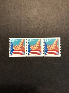 U.S. Stamps, Scott # 3280, PNC3 # 2222, 33c City Flag, MNH - Picture 1 of 2