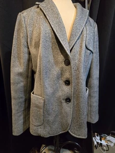 Talbots Damen grau Blazer Jacke Wollmischung, Größe 14 - Bild 1 von 8
