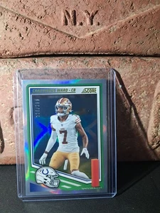 2025 Score Charvarius Ward Numbered 226/299 - Picture 1 of 2