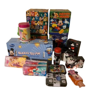 Disney Toiletries, Soap, Tissue, Shampoo, Bandaid Mickey Mouse-Princesses New - Picture 1 of 21