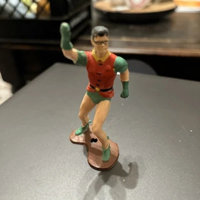 1966 Ideal Justice League Playset Robin Figure No Cape - Image 1 of 4