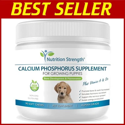 Nutrient-Rich Soft Chews for Healthy Dog Bones, 90 Count - Image 1 of 4