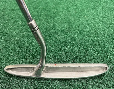 "Putter Pat Simmons Tiger Shark gran blanco de gran tamaño 35" para diestros hoja de 7""" Foto 1 de 4