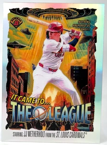 JJ WETHERHOLT 2025 Bowman Chrome Baseball It Came to League Refractor - Bild 1 von 3