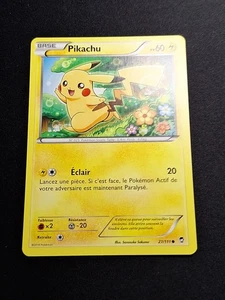 EXC NM Pikachu 27/111 XY Poings Furieux Carte Pokémon FR - Picture 1 of 8