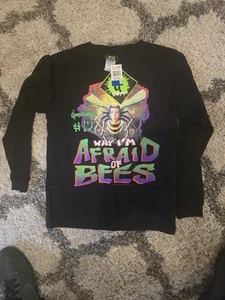 Super seltenes Gänsehaut Shirt Why I'm Afraid Of Bees Neu aus altem Lagerbestand - Bild 1 von 3