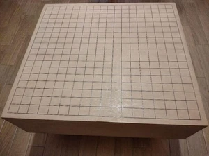 Japanese Go-Board Goban IGO Game With Legs Old Vintage Japan - Picture 1 of 10