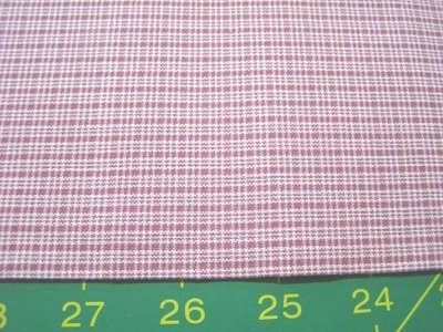 ¿A cuadros rojos y blancos de 6 yardas? o pequeños cuadrados algodón #1294 Foto 1 de 2