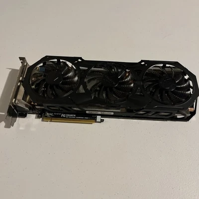 GIGABYTE GTX 970 G1 Gaming - 4GB GDDR5 NVIDIA GFX Card - GV-N970GI-GAMING-4GD - Image 1 of 4