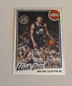 2025-26 Topps NBA Silver Pack Mojo Chrome Walter Clayton Jr Utah Jazz Rookie RC - Picture 1 of 6
