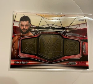 2019 Topps WWE RAW #RC-FB Finn Bálor Commemorative Raw Championship 033 / 199 - Picture 1 of 2