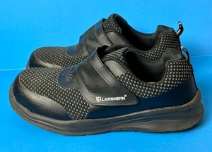 SCARPA LARNMERN UOMO PUNTA ACCIAIO NERA TAGLIA 10 - Foto 1 di 6