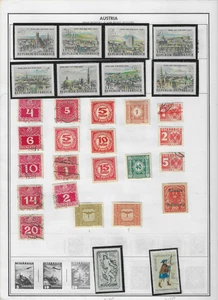 AUSTRIA  BALANCE OF COLLECTION     ( LOT 6620) - Picture 1 of 3