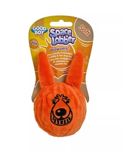 DOG THROW TOY / BALL Good Boy Space Lobber Soft. Plush Body with Squeaky Ball - Picture 1 of 2