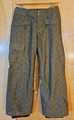 Patagonia Men's Snowshot H2NO Snow Boarding/Ski Pant 30965 Medium Various Greens - Image 1 of 4