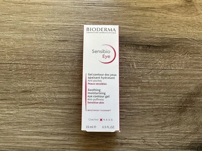Gel calmante para contorno de ojos Bioderma Sensibio .5 fl oz nuevo Foto 1 de 4