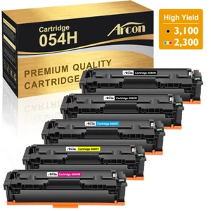 5 PK Cartridge 054H for Canon 054 Toner imageClASS MF644Cdw MF642cdw MF641cw - Picture 1 of 12