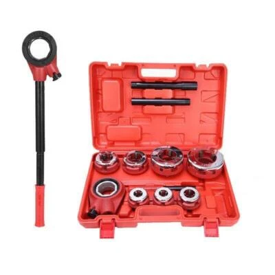 Tap Water Pipe Twisted Wire Plumbing Galvanized Die Head Pipe Threading Machine - Image 1 of 4