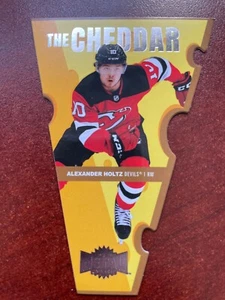 21-22 SKYBOX NHL METAL UNIVERSE THE CHEDDAR - ALEXANDER HOLTZ #TC-21 DEVILS - Picture 1 of 1