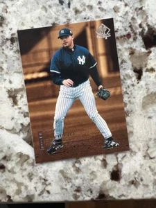 1999 UPPER DECK SP AUTHENTIC CARD NEW YORK YANKEES ROGER CLEMENS #60 - Picture 1 of 1