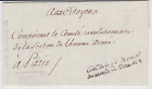RRR LETTRE 1794 COMMISSION ARMEE DE TERRE PERIODE REVOLUTIONNAIRE CONVENTION
