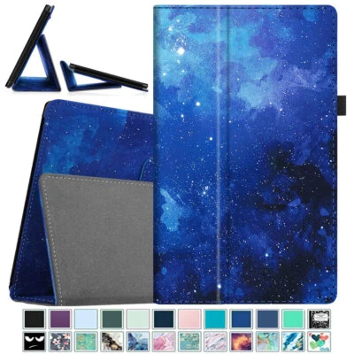Folio Case for Amazon Fire HD 10 9th 2019/ 7th 2017 Slim Stand Cover Wake/ Sleep - Image 1 of 4
