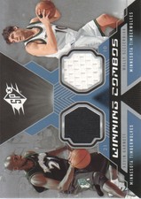 2005-06 SPx Winning Materials Combos #GS Kevin Garnett/Wally Szczerbiak JERSEY