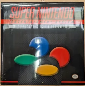 Nintendo SNES 2021 Wandkalender (genau in 2027 Pyramide International C21003) - Bild 1 von 2