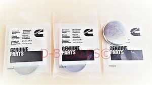 Engine Block Side Expansion Freeze Frost Plugs Cummins 6BT 5.9 12V 3922072  (3) - Picture 1 of 2