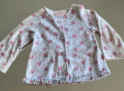 Baby Lulu Girl 24 Months Pink Floral Shirt Long Sleeve - Image 1 of 4